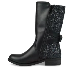 Bottes NOIR Fille Fermeture éclair