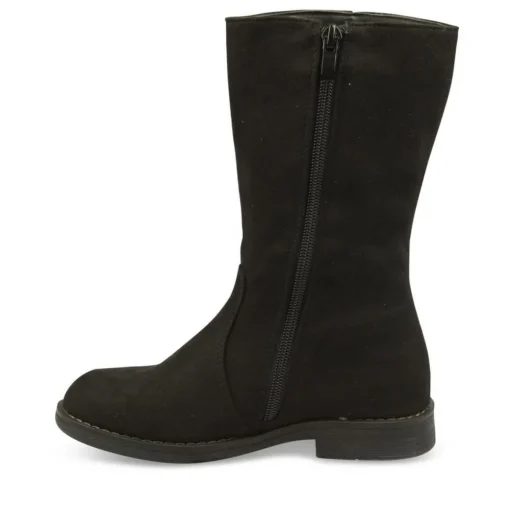 Bottes NOIR Fille Fermeture éclair
