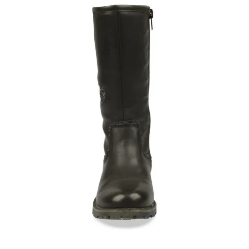 Bottes NOIR Fille Fermeture éclair