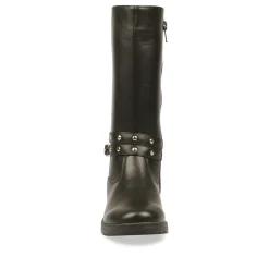 Bottes NOIR Fille Fermeture éclair