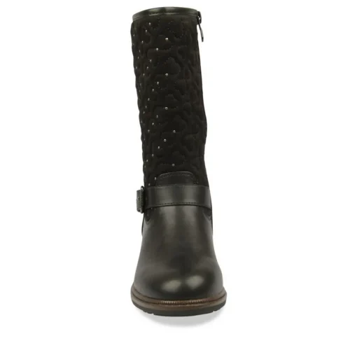 Bottes NOIR Fille Fermeture éclair