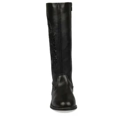 Bottes NOIR Fille Fermeture éclair