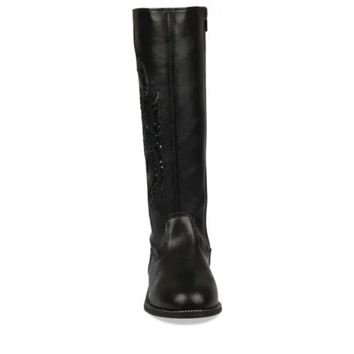 Bottes NOIR Fille Fermeture éclair