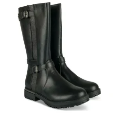 Bottes NOIR Fille Motif Paillettes Fermeture éclair