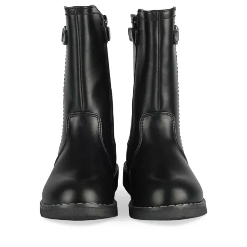 Bottes NOIR Fille Motif Paillettes Fermeture éclair