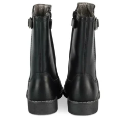 Bottes NOIR Fille Motif Paillettes Fermeture éclair