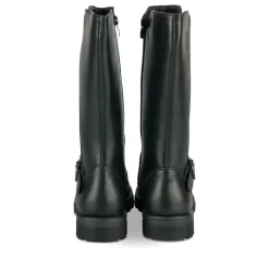 Bottes NOIR Fille Motif Paillettes Fermeture éclair