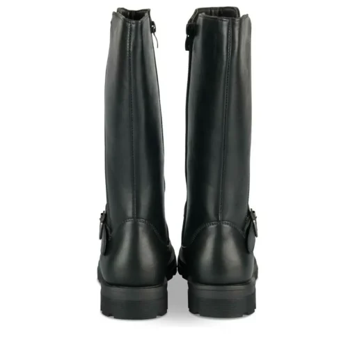 Bottes NOIR Fille Motif Paillettes Fermeture éclair