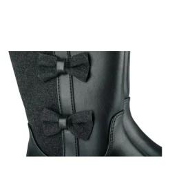 Bottes NOIR Fille Motif Paillettes Fermeture éclair