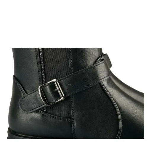Bottes NOIR Fille Motif Paillettes Fermeture éclair