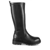 Bottes NOIR Fille Motif Uni Fermeture éclair