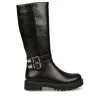 Bottes NOIR Fille Motif Uni Fermeture éclair