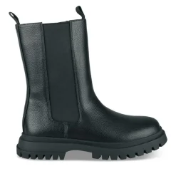 Bottes NOIR Fille Motif Uni Fermeture éclair