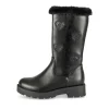 Bottes NOIR Fille Motif Uni Fermeture éclair