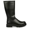 Bottes NOIR Fille Motif Uni Fermeture éclair