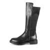 Bottes NOIR Fille Motif Uni Fermeture éclair