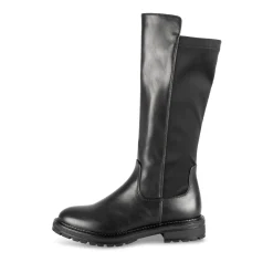 Bottes NOIR Fille Motif Uni Fermeture éclair