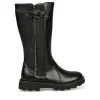 Bottes NOIR Fille Motif Uni Fermeture éclair