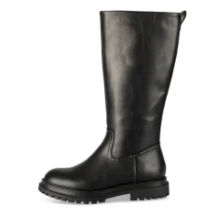 Bottes NOIR Fille Motif Uni Fermeture éclair