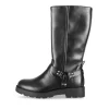 Bottes NOIR Fille Motif Uni Fermeture éclair