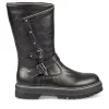 Bottes NOIR Fille Motif Uni Fermeture éclair