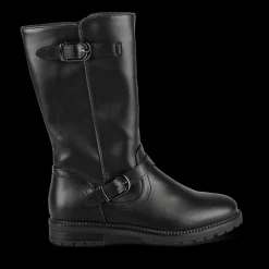 Bottes NOIR Fille Motif Uni Fermeture éclair