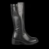 Bottes NOIR Fille Motif Uni Fermeture éclair