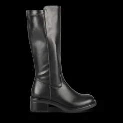 Bottes NOIR Fille Motif Uni Fermeture éclair