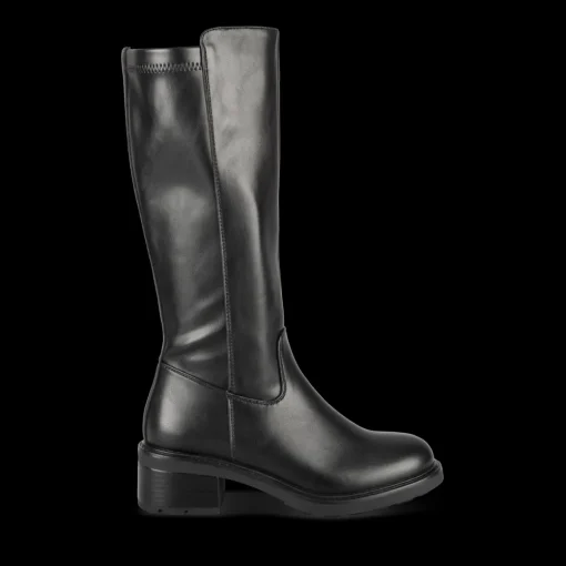Bottes NOIR Fille Motif Uni Fermeture éclair