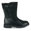 Bottes NOIR Fille Motif Uni Fermeture éclair