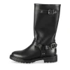 Bottes NOIR Fille Motif Uni Fermeture éclair