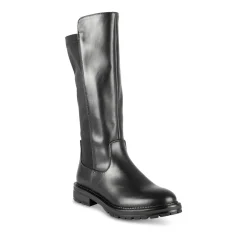 Bottes NOIR Fille Motif Uni Fermeture éclair