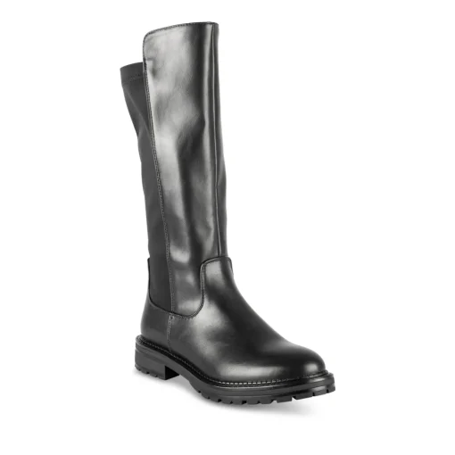 Bottes NOIR Fille Motif Uni Fermeture éclair