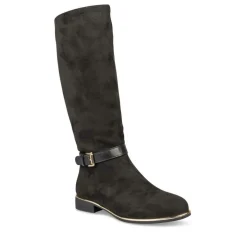 Bottes NOIR Fille Motif Uni Fermeture éclair