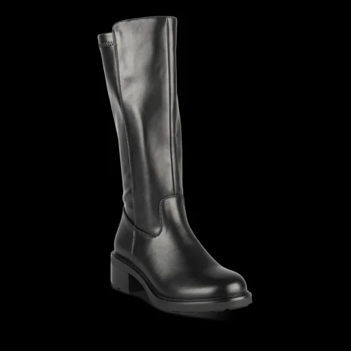Bottes NOIR Fille Motif Uni Fermeture éclair
