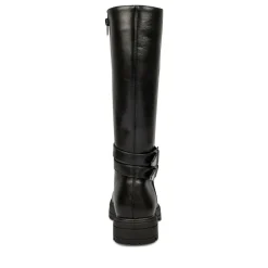 Bottes NOIR Fille Motif Uni Fermeture éclair