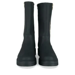 Bottes NOIR Fille Motif Uni Fermeture éclair
