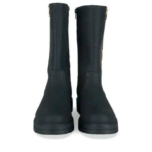 Bottes NOIR Fille Motif Uni Fermeture éclair