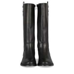 Bottes NOIR Fille Motif Uni Fermeture éclair