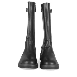 Bottes NOIR Fille Motif Uni Fermeture éclair