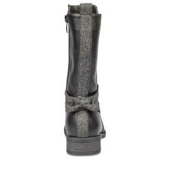 Bottes NOIR Fille Motif Uni Fermeture éclair
