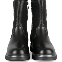 Bottes NOIR Fille Motif Uni Fermeture éclair