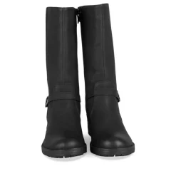 Bottes NOIR Fille Motif Uni Fermeture éclair