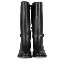 Bottes NOIR Fille Motif Uni Fermeture éclair