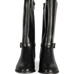 Bottes NOIR Fille Motif Uni Fermeture éclair