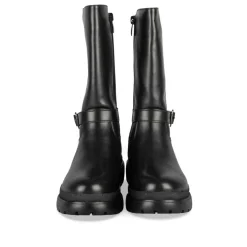 Bottes NOIR Fille Motif Uni Fermeture éclair