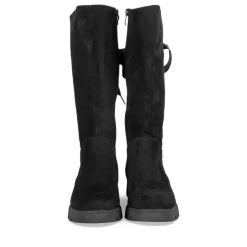 Bottes NOIR Fille Motif Uni Fermeture éclair