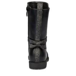 Bottes NOIR Fille Motif Uni Fermeture éclair