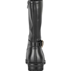 Bottes NOIR Fille Motif Uni Fermeture éclair