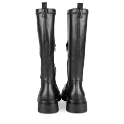 Bottes NOIR Fille Motif Uni Fermeture éclair